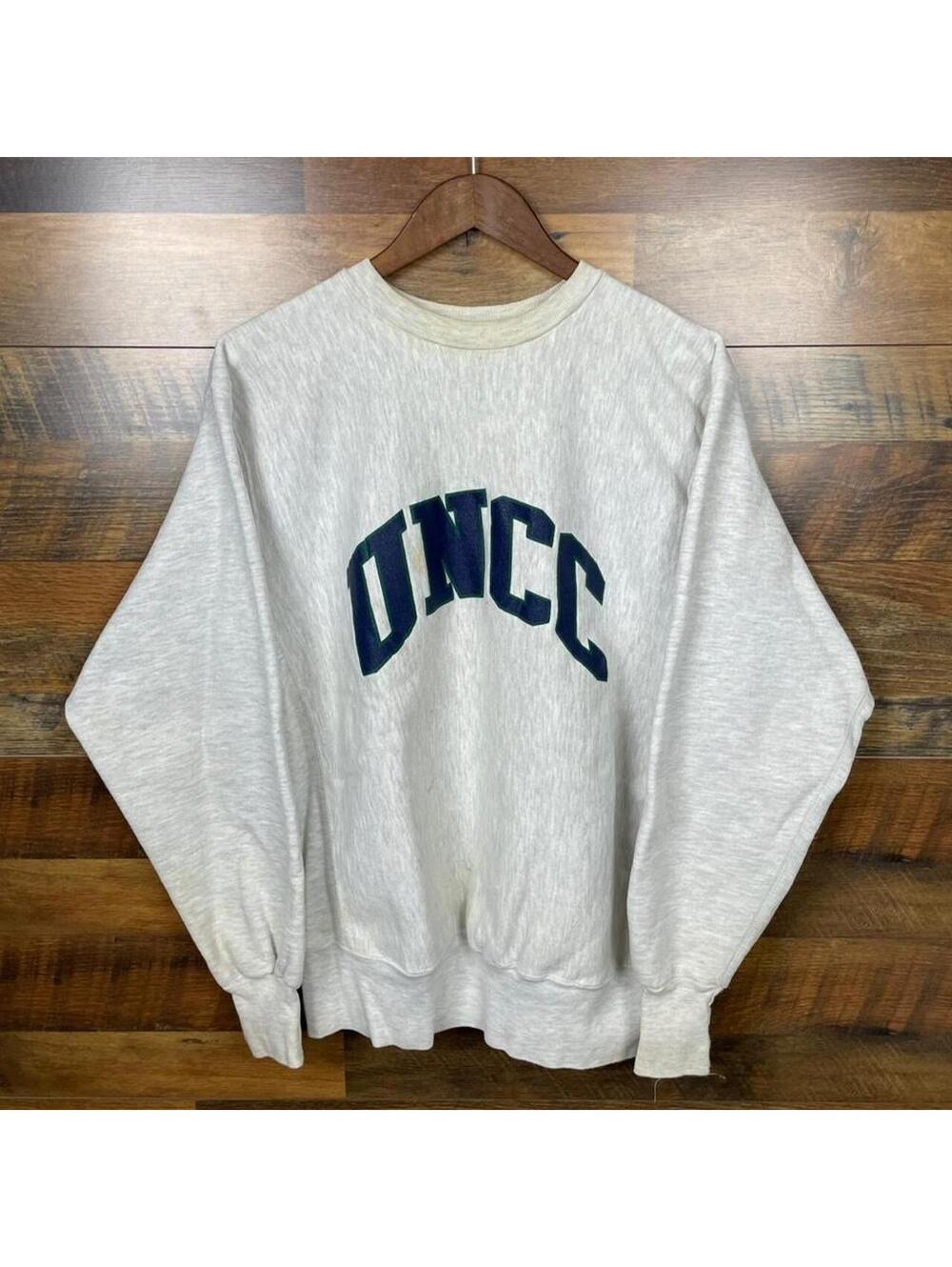 Vintage 90s UNC Charlotte 49ers Crewneck Sweatshirt Pro Weave Size XL
